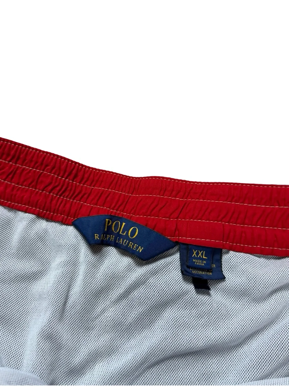 Mens Polo Ralph Lauren Small Pony Surf Style Blue Board Shorts Size 2XL